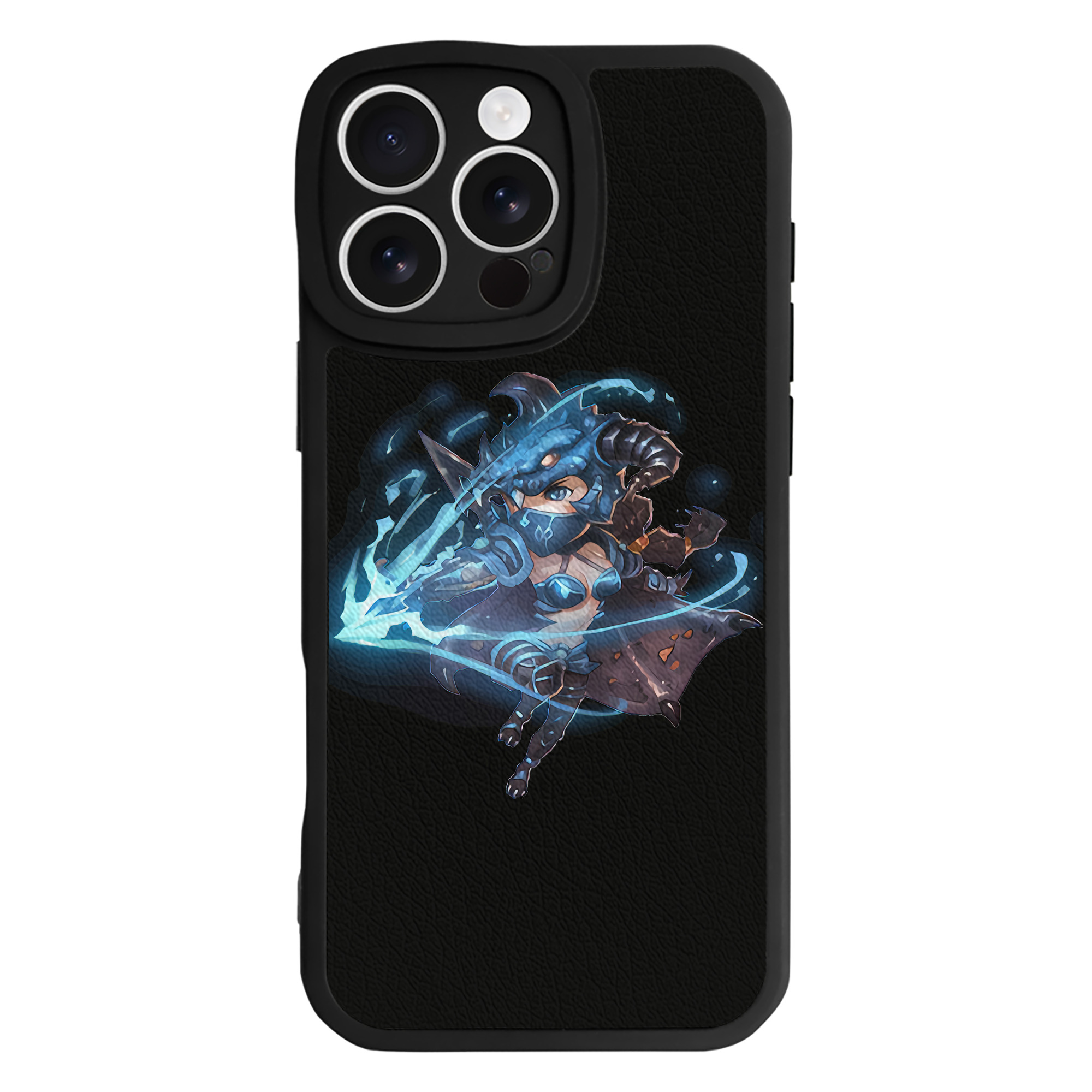 （画像用） リーグ・オブ・レジェンド League of Legends LOL 【iPhone 16シリーズ対応】シリコンスマホケース（レザー調） 材質：シリコン